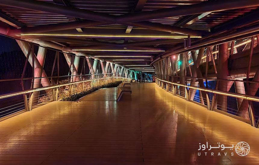 طبقات پل طبیعت تهران